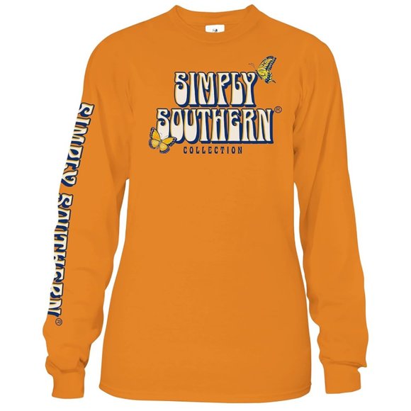 Simply Southern 'Rise Above & Beyond' LS T-Shirt Sz Med. NWT - Picture 1 of 4